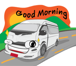 Van man: Van life sticker #8430798