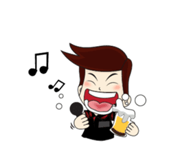 Van man: Van life sticker #8430803