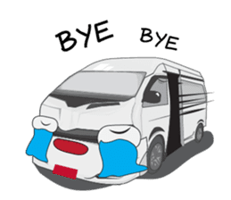 Van man: Van life sticker #8430804