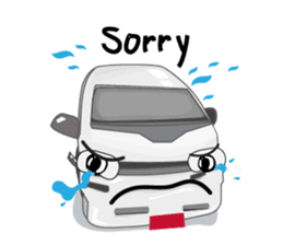 Van man: Van life sticker #8430809