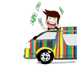 Van man: Van life sticker #8430811