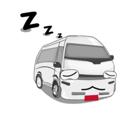 Van man: Van life sticker #8430815