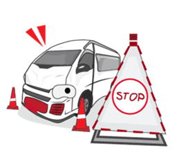 Van man: Van life sticker #8430816