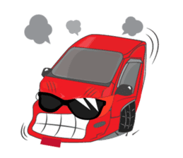 Van man: Van life sticker #8430818