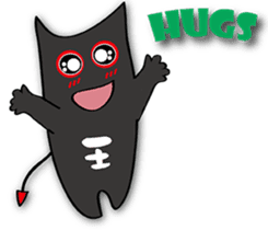 Chubby and naughty devil (English ver.) sticker #8431141