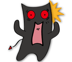 Chubby and naughty devil (English ver.) sticker #8431161