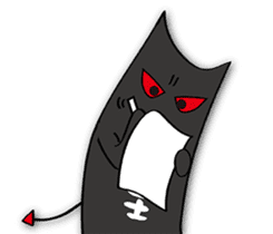 Chubby and naughty devil (English ver.) sticker #8431165