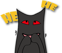 Chubby and naughty devil (English ver.) sticker #8431167