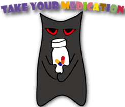 Chubby and naughty devil (English ver.) sticker #8431170