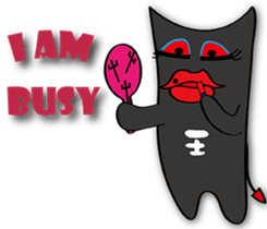 Chubby and naughty devil (English ver.) sticker #8431171