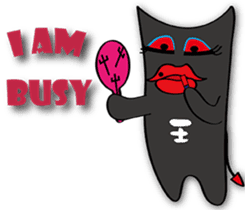 Chubby and naughty devil (English ver.) sticker #8431171