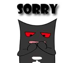 Chubby and naughty devil (English ver.) sticker #8431174