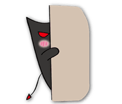 Chubby and naughty devil (English ver.) sticker #8431178