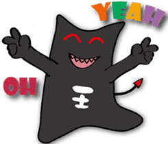 Chubby and naughty devil (English ver.) sticker #8431179