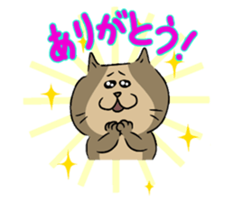 The lovable cat sticker #8431421