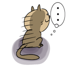 The lovable cat sticker #8431434