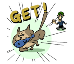 The lovable cat sticker #8431452