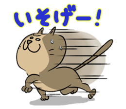 The lovable cat sticker #8431456