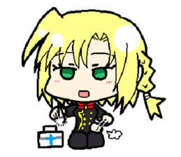 Daily life of Sumire Team sticker #8431543