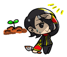 Daily life of Sumire Team sticker #8431549