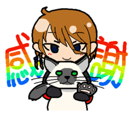 Daily life of Sumire Team sticker #8431550
