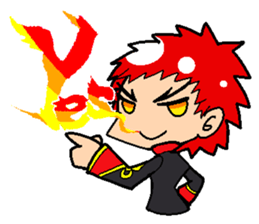 Daily life of Sumire Team sticker #8431553