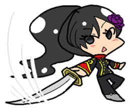 Daily life of Sumire Team sticker #8431556