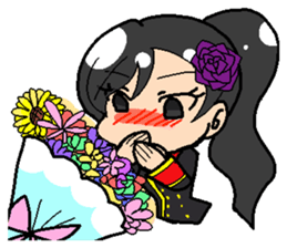 Daily life of Sumire Team sticker #8431557