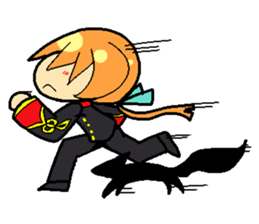 Daily life of Sumire Team sticker #8431560