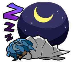 Daily life of Sumire Team sticker #8431562