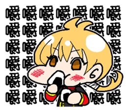 Daily life of Sumire Team sticker #8431566