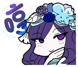Daily life of Sumire Team sticker #8431568