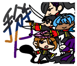 Daily life of Sumire Team sticker #8431576