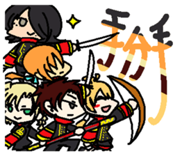 Daily life of Sumire Team sticker #8431577