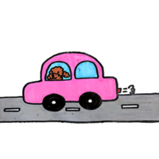 toy poodle sora and pretty girl sticker #8431817