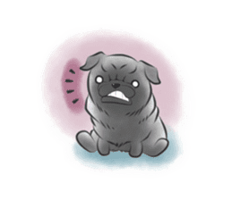 Pug's Life2 jp sticker #8431961