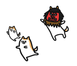 Akita dialects of Winter sticker #8432058