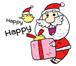 Santa Happy sticker #8432262
