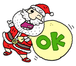 Santa Happy sticker #8432282