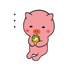 Piyo-kun & Bu-chan: episode1 sticker #8432352