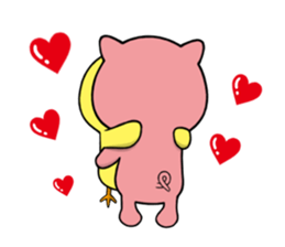 Piyo-kun & Bu-chan: episode1 sticker #8432359