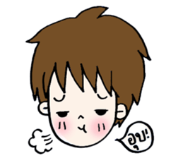 boy says sticker #8432588