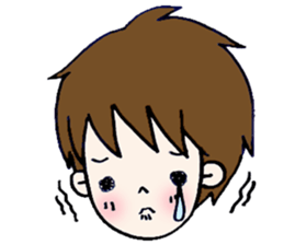 boy says sticker #8432595