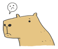 Hey Capybara! sticker #8432621