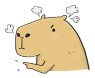 Hey Capybara! sticker #8432622