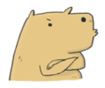 Hey Capybara! sticker #8432628