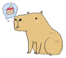 Hey Capybara! sticker #8432630