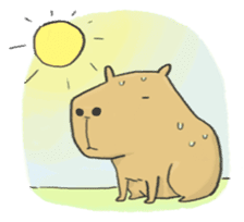 Hey Capybara! sticker #8432631