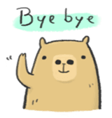 Hey Capybara! sticker #8432633