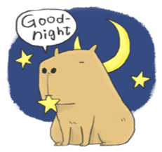 Hey Capybara! sticker #8432635